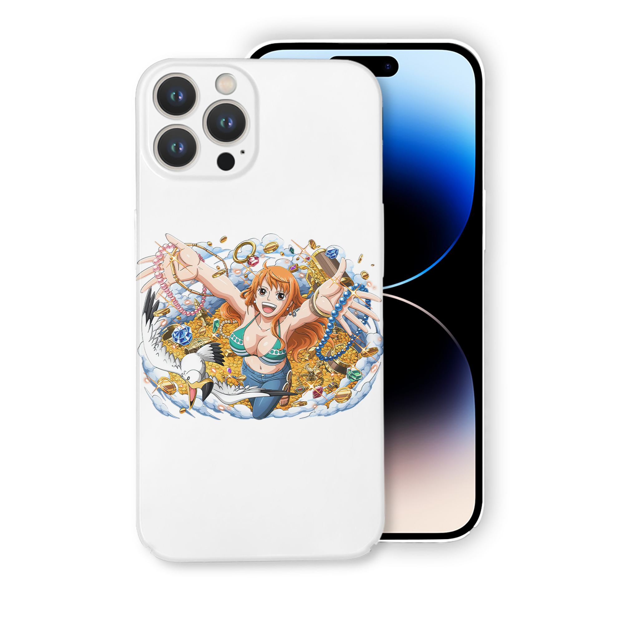 （画像用） ワンピース ナミ ONE PIECE Nami 【iPhone 14シリーズ対応】ハードケース